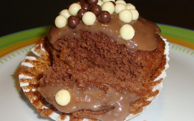 Cupcake Mágico de Chocolate