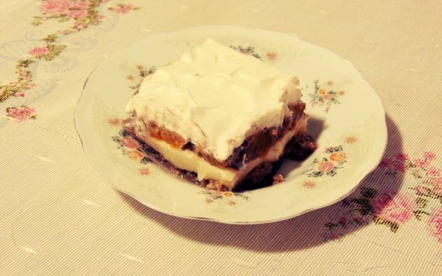 Charlotte de pêssego