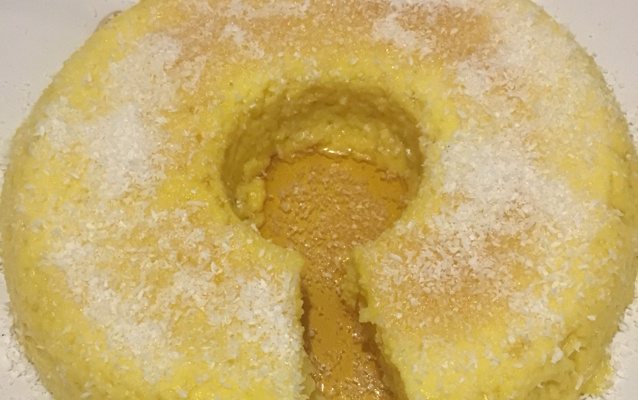 Pudim de micro-ondas da Tia Mi