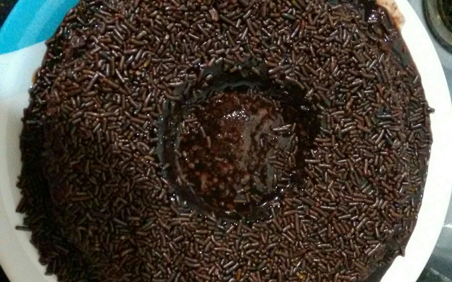 Pudim fácil de chocolate