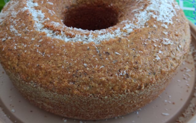 Bolo integral de coco