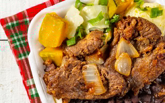 Bife de panela de pressão