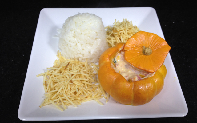 Camarão na moranguinha