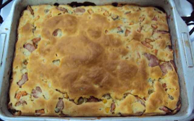 Torta de salsicha do mestre CAS