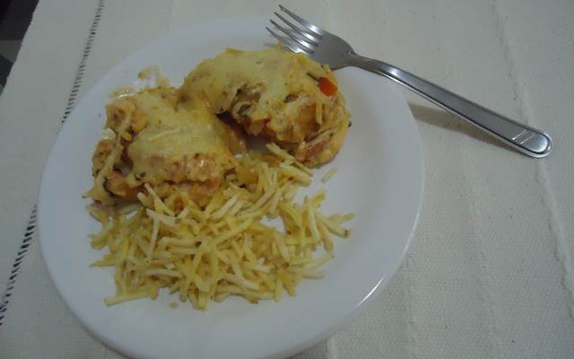 Empandos de frango assado