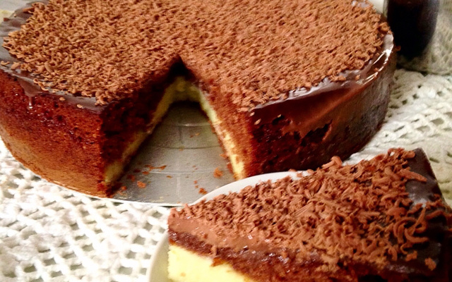 Bolo bomba de chocolate