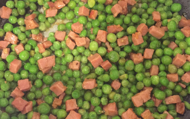 Ervilha com lombinho