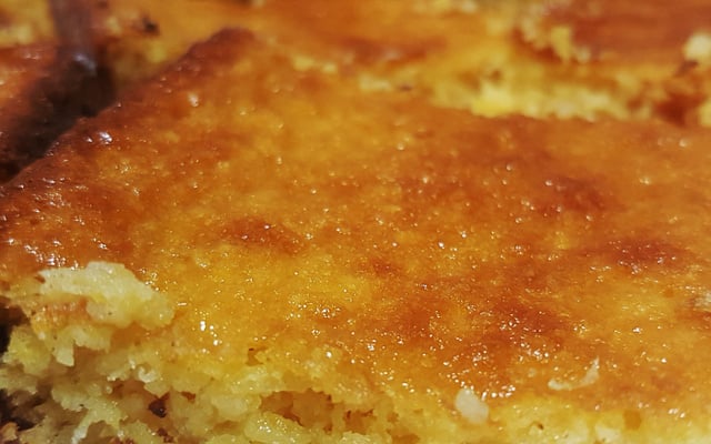 Bolo de milho cremoso sem trigo