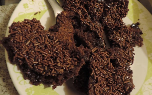 Bolo de achocolatado (nescau) delicioso