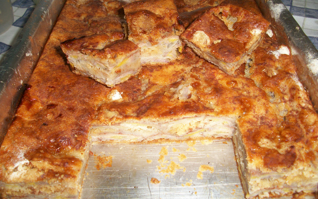 Torta seca de banana do Marcelo