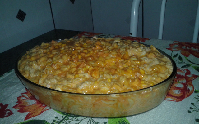 Macarrão na panela de pressão