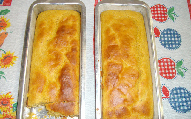 Pão de cenoura e linhaça