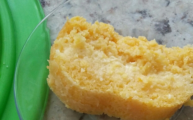 Bolo de milho cremoso de liquidificador