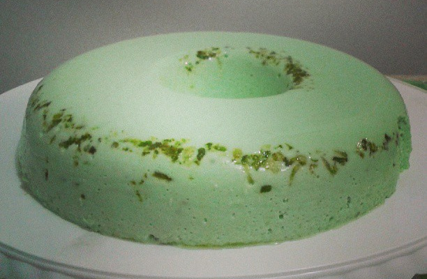 Pudim gelado de limão