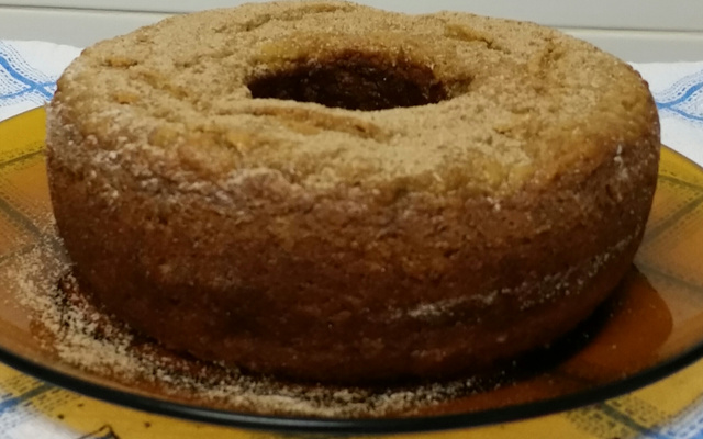 Bolo de banana sem ovos