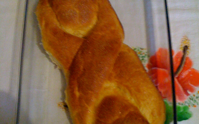 Trança doce recheada