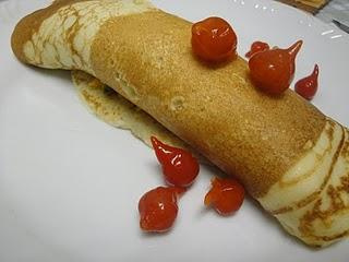 Massa de panqueca de purê