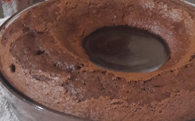 Bolo de Chocolate Molhadinho
