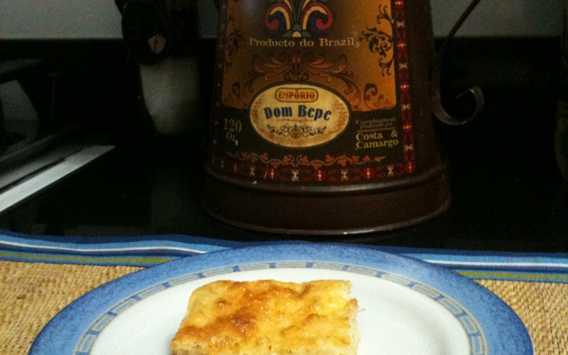 Joelho de tabuleiro (queijo e presunto)