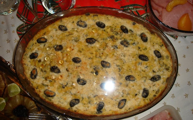 Torta de bacalhau da Vanuza