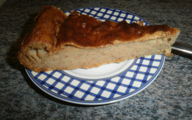 Bolo mole de pão com banana