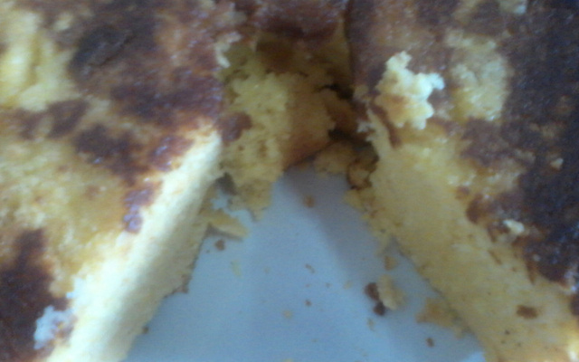 Bolo de milho e fubá sem farinha