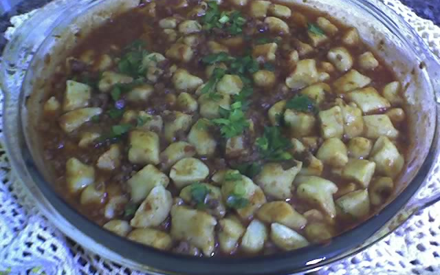 Nhoque de arroz