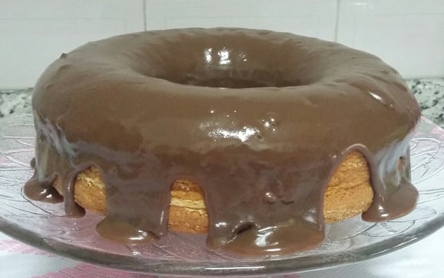 Bolo de cenoura fofinho