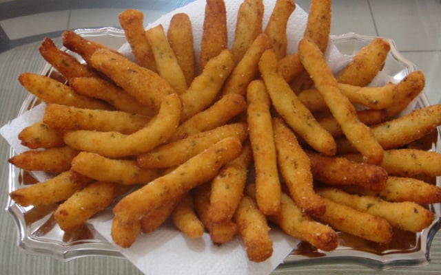Bolinhos de batata frita da Simone