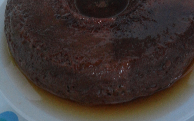 Pudim de Chocolate de Micro-ondas