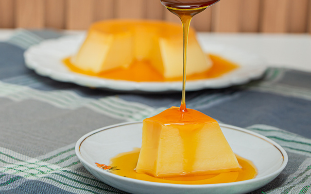 Calda de caramelo para pudim