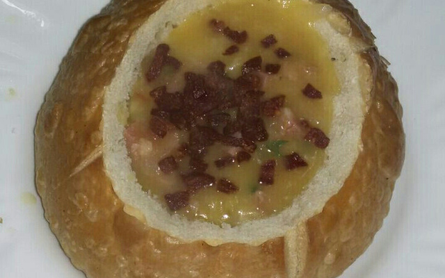 Caldo de mandioquinha