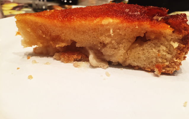 Torta de banana fácil