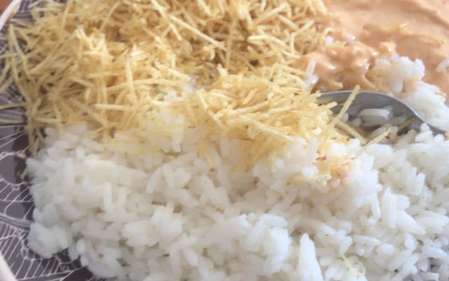 Strogonoff de frango simples