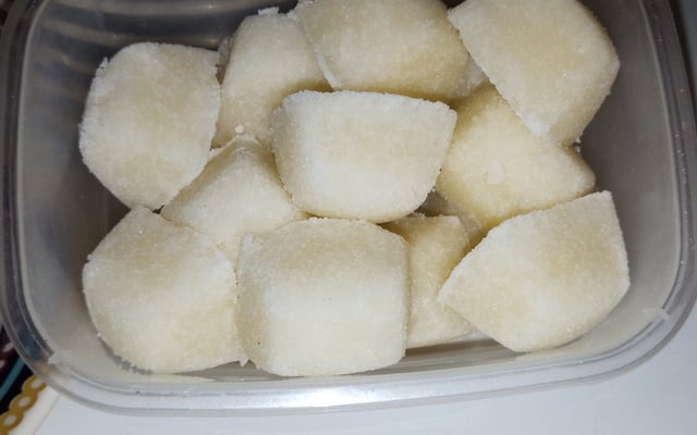 Cubos de açúcar feito em casa!