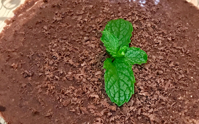 Mousse de chocolate cremoso