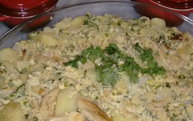 Bacalhau ao Leite de coco da Vovó
