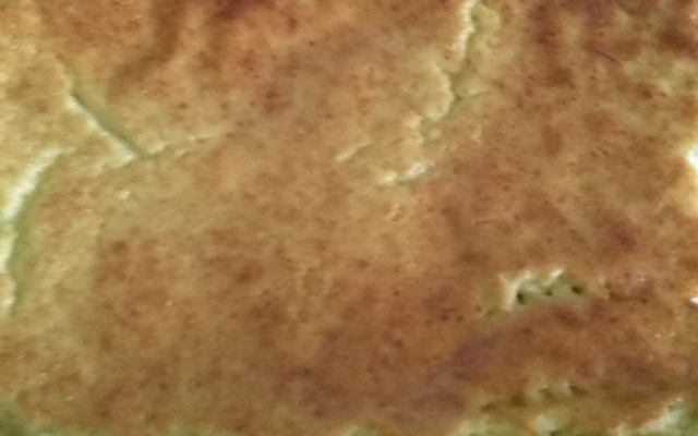 Suflê de chuchu com farinha de aveia