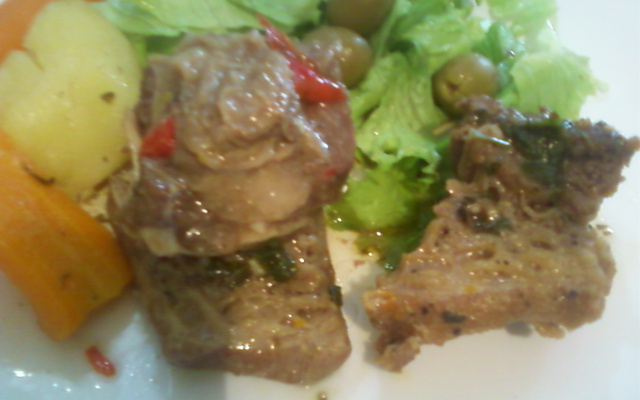 Costela bovina na pressão