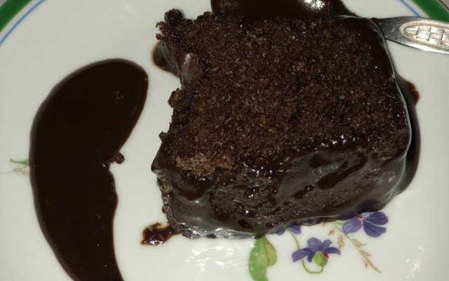 Bolo de chocolate amargo low carb