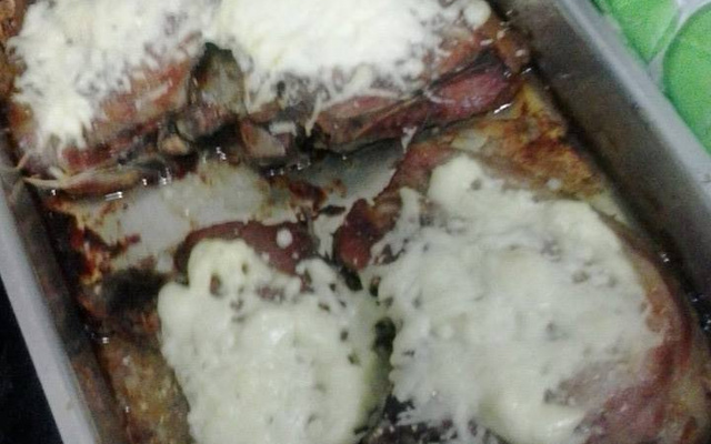 Bisteca assada especial e super fácil