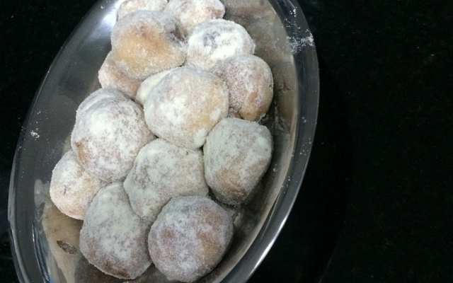 Brigadeiro de leite em pó com creme de avelã
