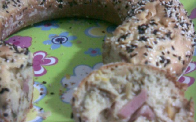 Pão salgado de liquidificador