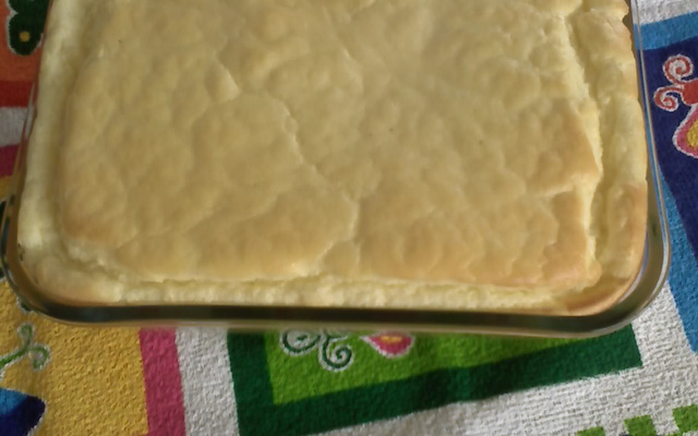 Torta souflé de sardinha