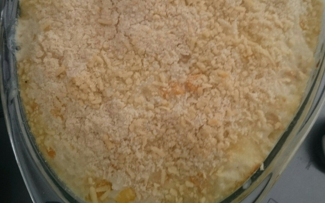Arroz de forno ao creme