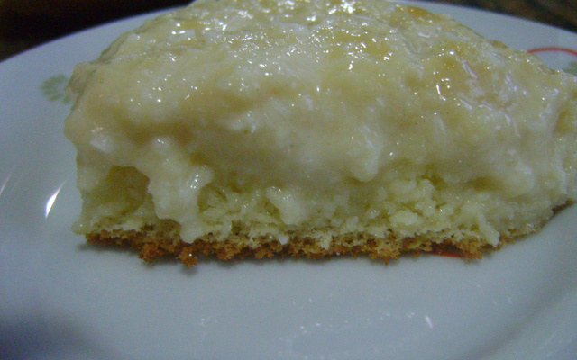 Bolo gelado toalha felpuda