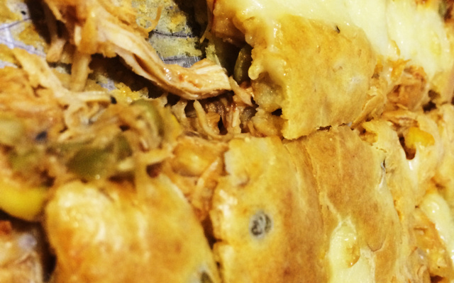 Torta salgada de frango da Luluca