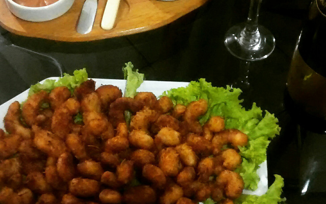 Camarão empanado super crocante