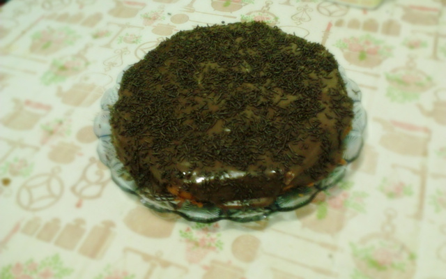 Bolo de chocolate prático