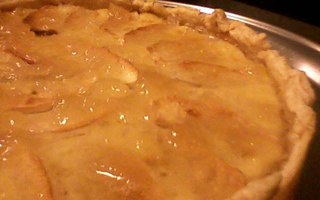 Torta de Maçã com Creme